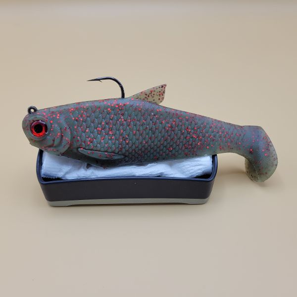 burrito fishing lure Bull Shad Bacca Swimbait busting bass into anglers livewells.An epic tool for covering water or targeting schooling fish Bucca Burrito Heavy Sink Swimbait