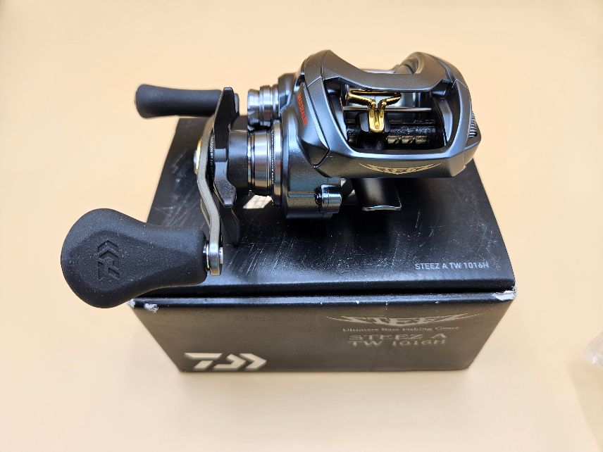 Daiwa Baitcasting Reel Steez A TW 1016XHL Left Handle Freshwater Fishing  NEW - Pioneer Recycling Services