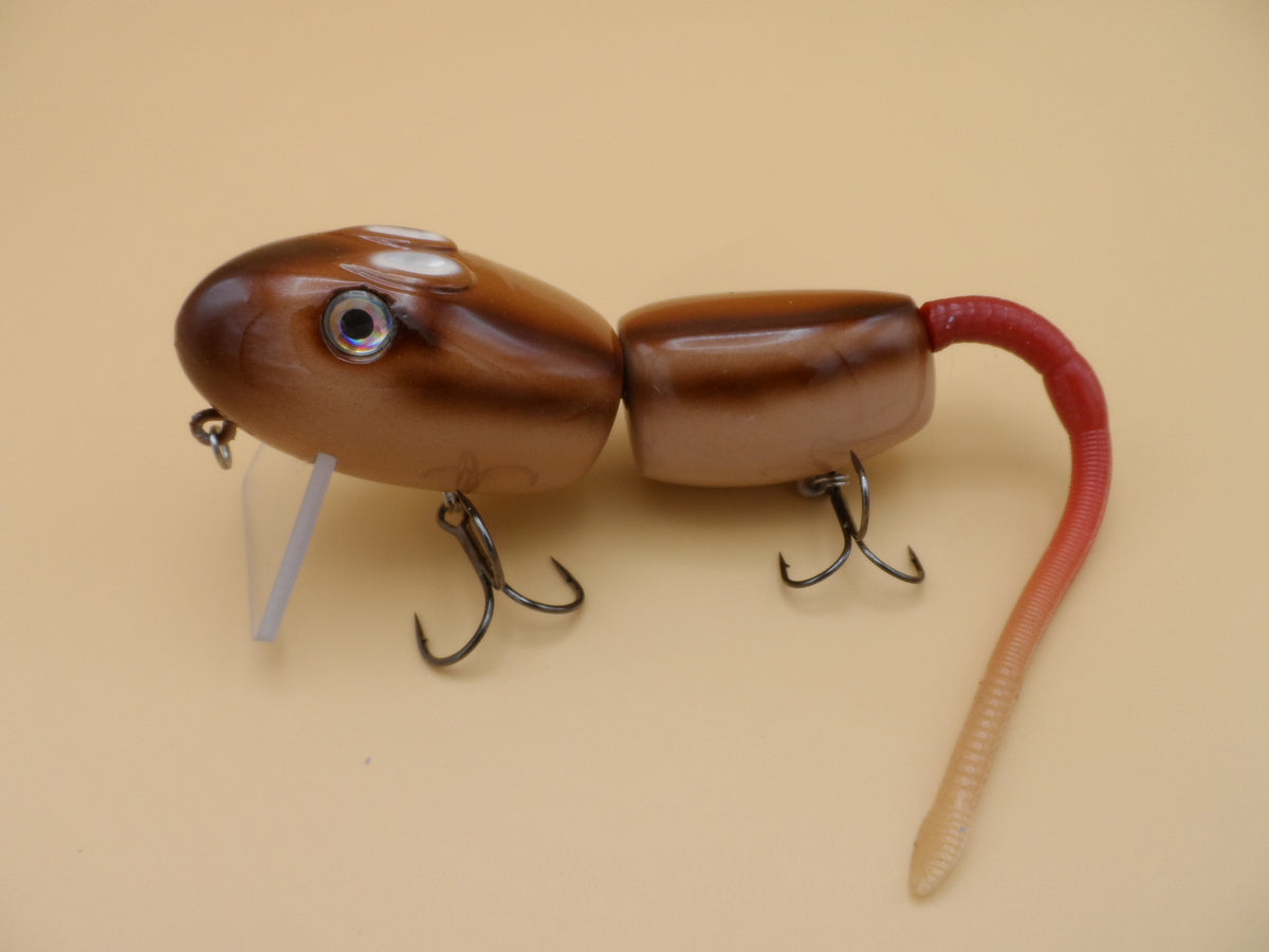 chipmunk fishing lure Vintage Heddon Crazy Crawler 2120 CM For Sale this bait combines lifelike realism with unparalleled performance Lunkerhunt Furenzy Mouse Topwater Fishing