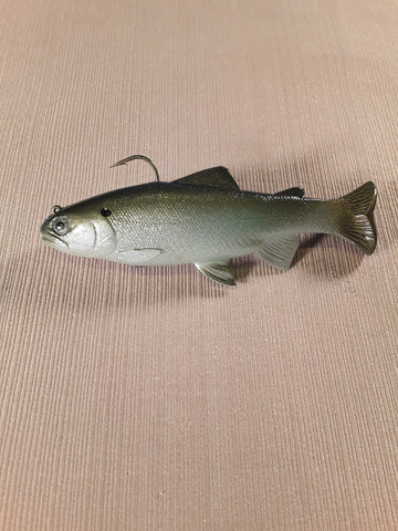 Huddleston  Silver/Green 6" Trout ROF -5 6T5-SG