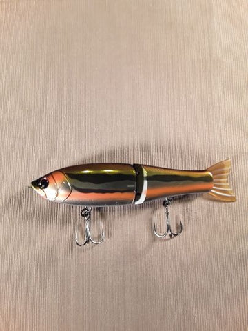 Hardcore Ninja Twitch'n Glider 180SS Slow Sinking 7" - METALLIC UGUI