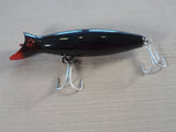 Super Strike Little Neck Swimmer 2-3/8 oz.  ALL BLACK, BLURPLE