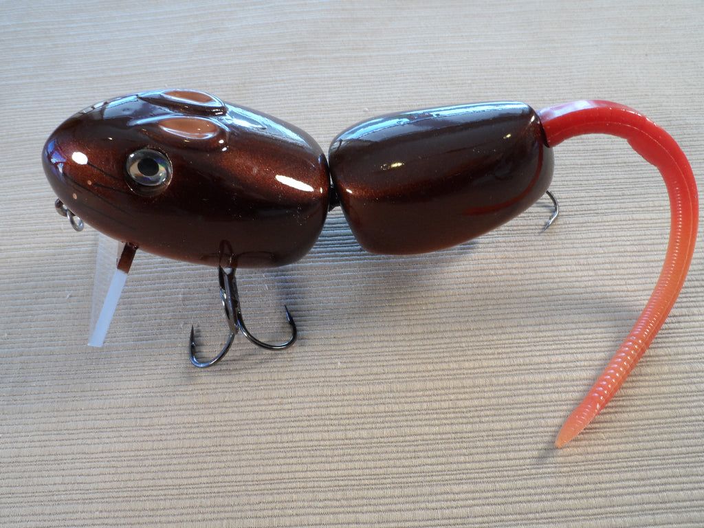 bass rat lure TRAP BASS BAITS TRAP RAT BROWN – MGCFishing.com